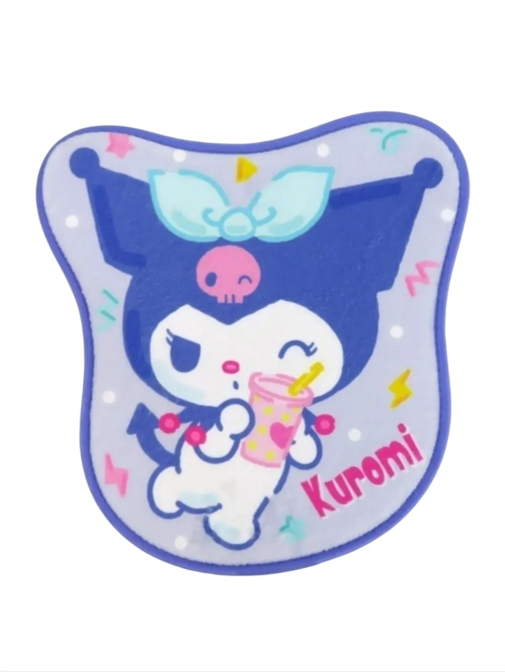 Sanrio Kuromi Confetti Boba Drink Floor Mat
